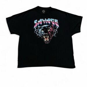 Savage Black Panther Graphic Tee